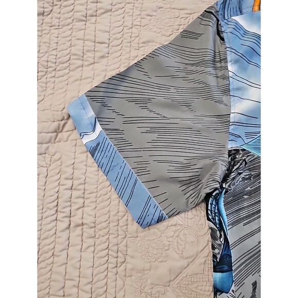 Claudio Nucci Anime Warrior Casual Button Down Front Mens Shirt Size XXL NWT!!! - Picture 7 of 10